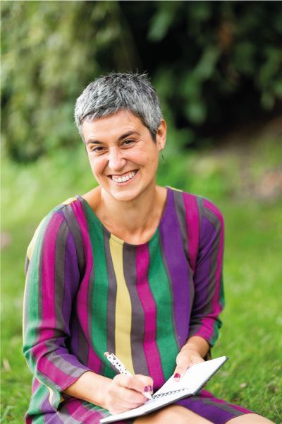 Celia Tejealas sonriendo