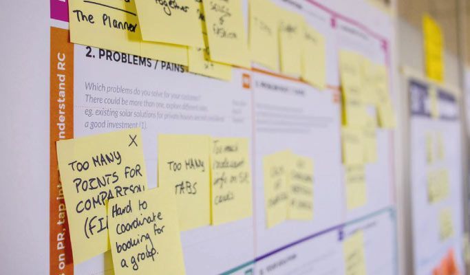 Post-it con tareas